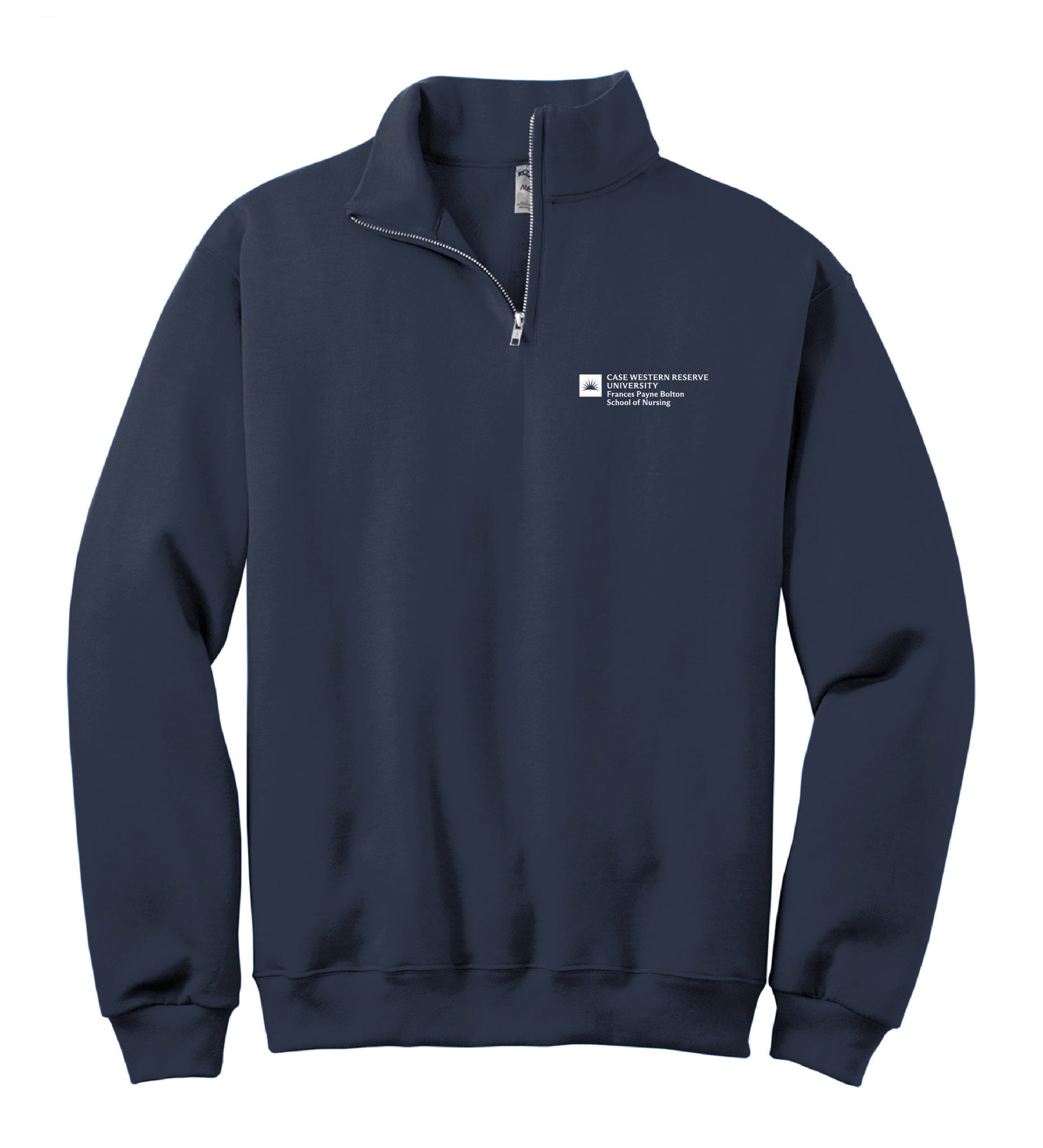 Unisex Fit Quarter Zip Sweatshirt
