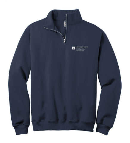 Unisex Fit Quarter Zip Sweatshirt