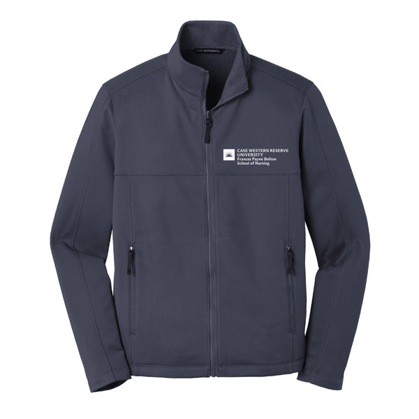 Unisex/Ladies Smooth Fleece Navy Jacket