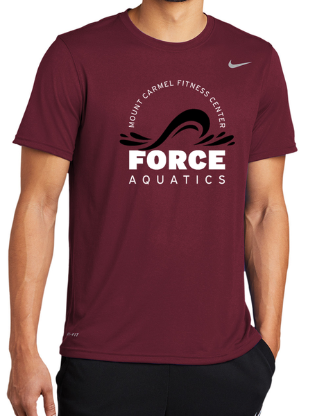 NIKE Legend Unisex Tee Maroon