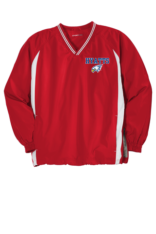 STAFF Red Unisex Windbreaker