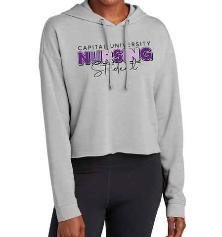 Triblend Cropped Sweatshirt