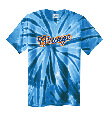 Unisex Tie Dye Tshirt Royal