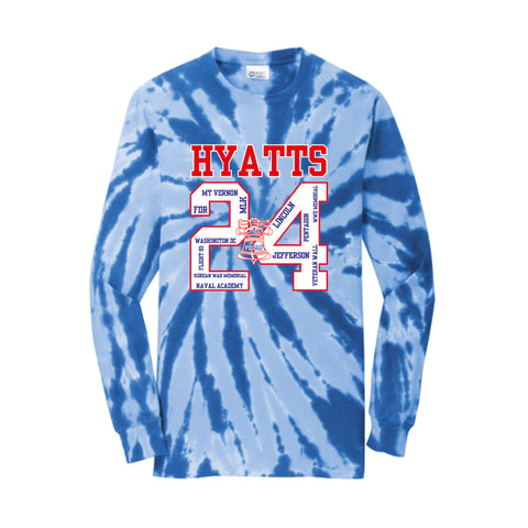 Long Sleeve Unisex T-Shirt Tie Dye
