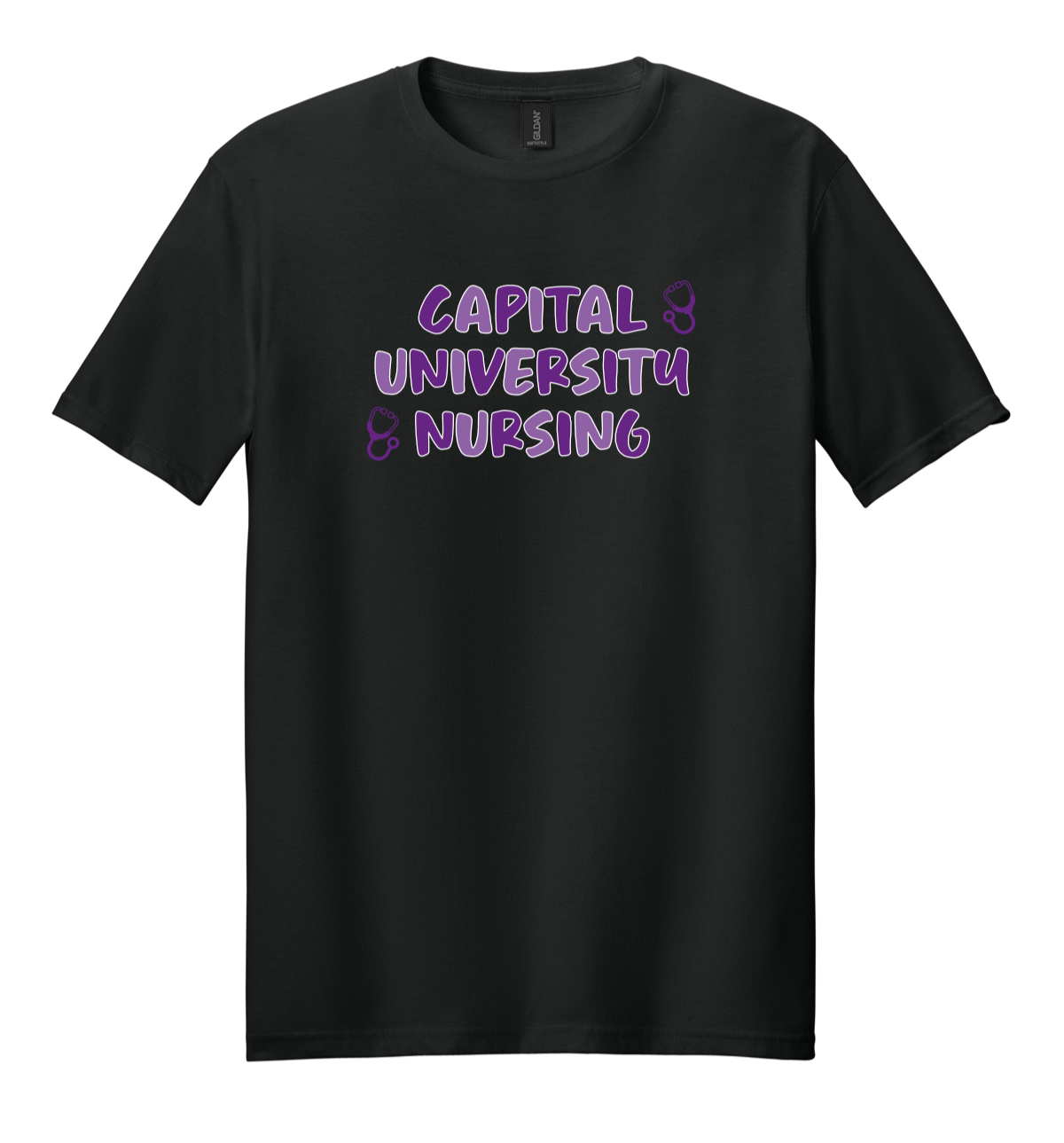 New Black Heather Soft Tshirt