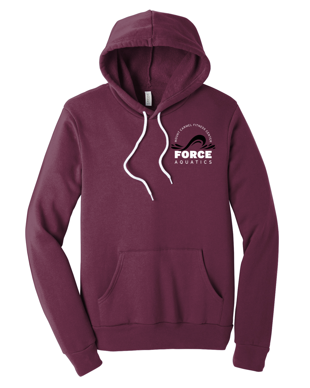 Maroon Soft Sponge Fleece Hoodie