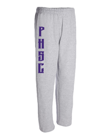 Open Bottom Fleece Sweatpants