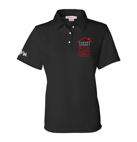 Ladies Performance Polo - Black