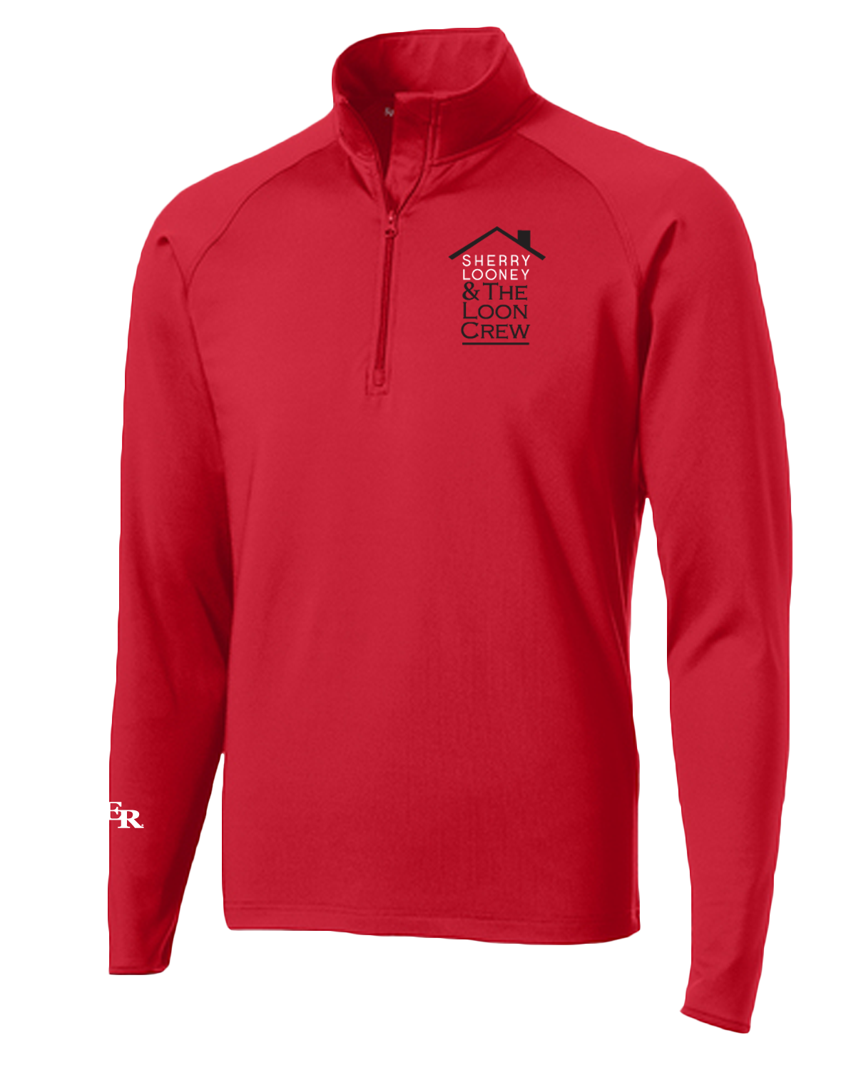 Red Performance Pullover