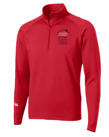 Red Performance Pullover