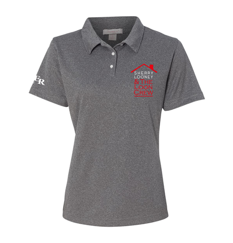 Ladies Performance Polo - Grey