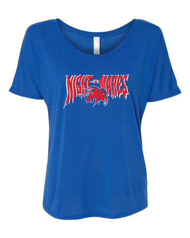 Ladies Flowy Dolman Tee