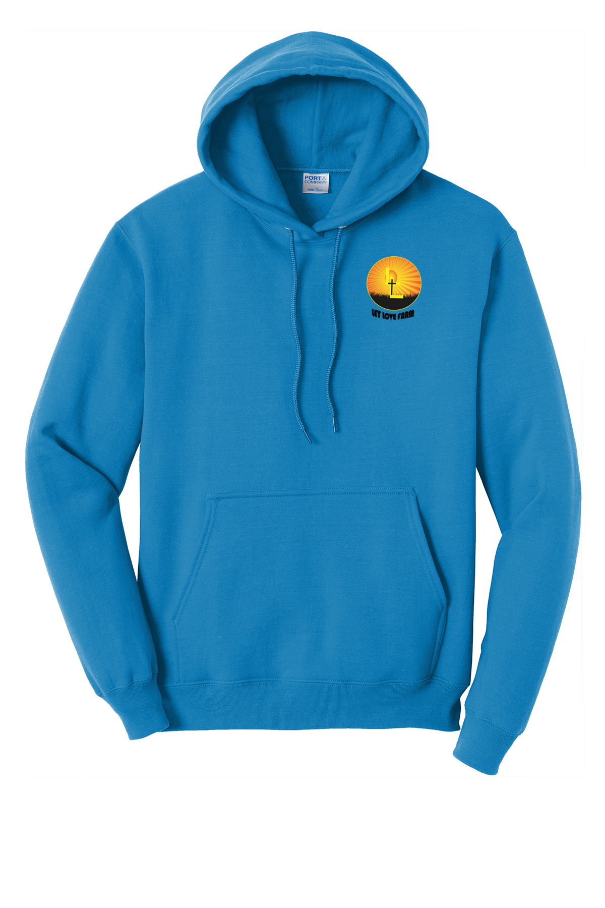 Sapphire blue deals hoodie