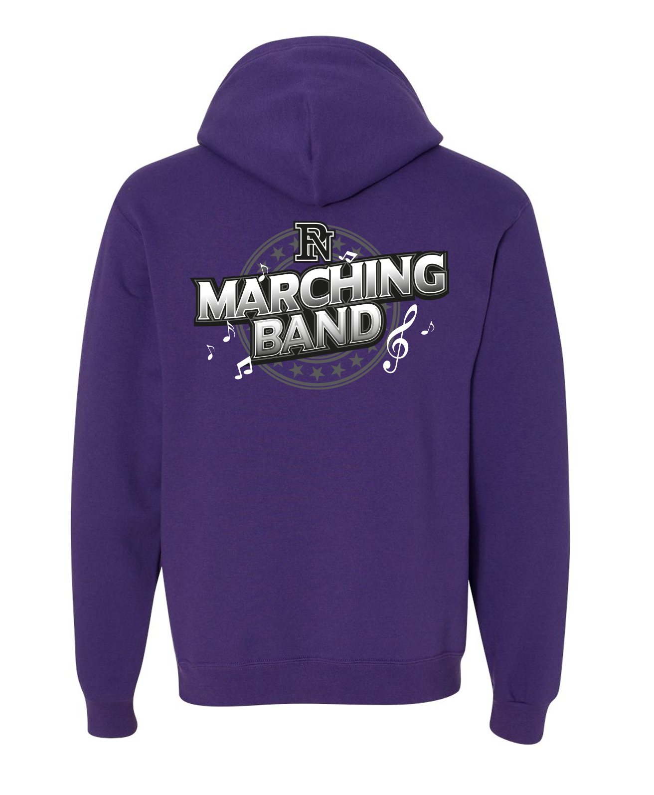 TWO SIDED PRINT- Color Block Hoodie *LOW STOCK