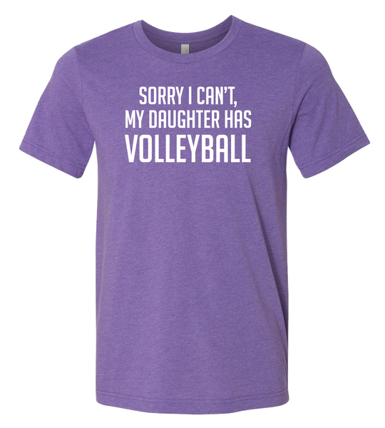 Sorry I Can't T-Shirt  (more colors available)