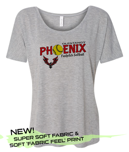 Ladies Soft Flowy Tee