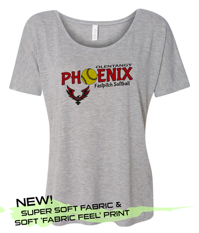 Ladies Soft Flowy Tee