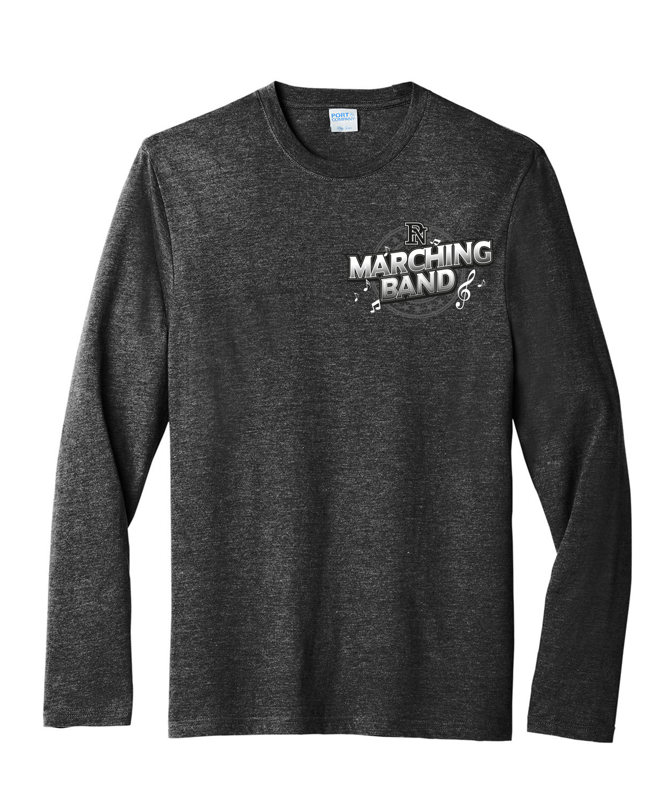 Long Sleeve Black Heather Classic Tshirt