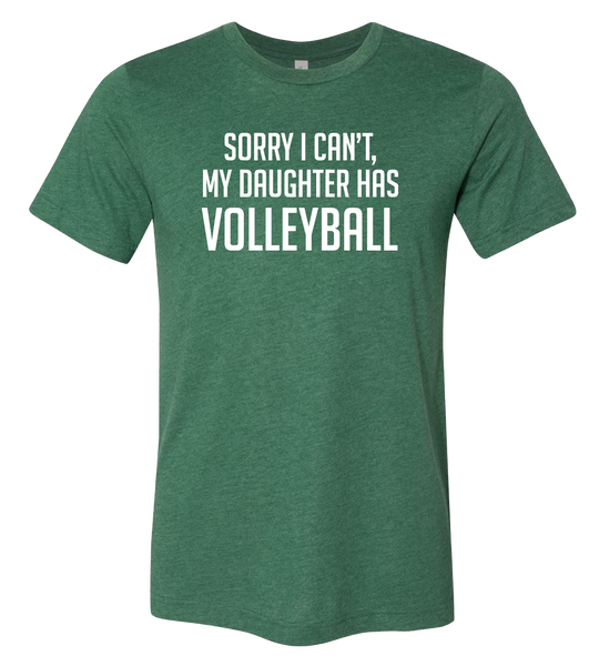 Sorry I Can't T-Shirt  (more colors available)