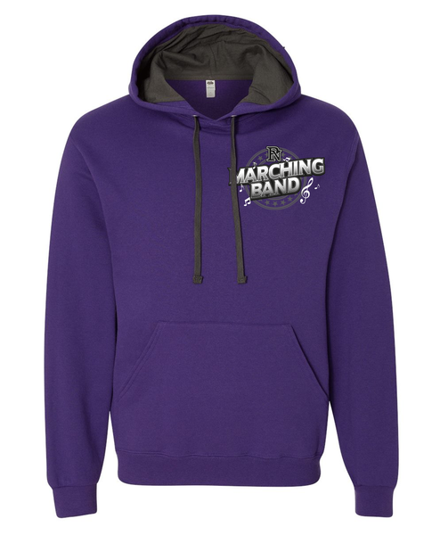 TWO SIDED PRINT- Color Block Hoodie *LOW STOCK