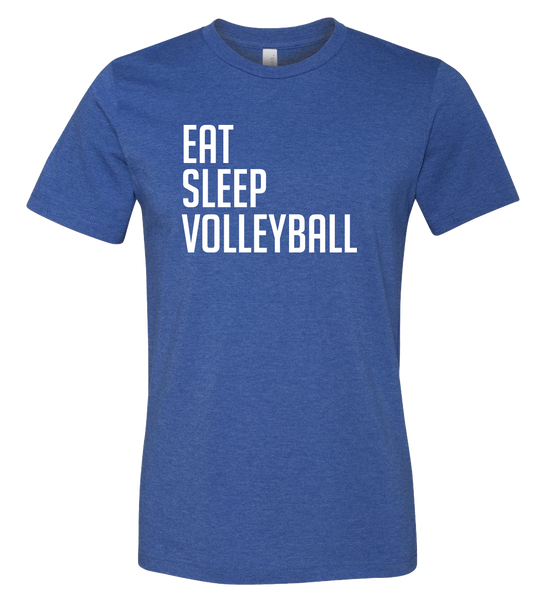 Eat Sleep Volleyball T-Shirt  (more colors available)