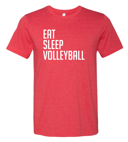 Eat Sleep Volleyball T-Shirt  (more colors available)