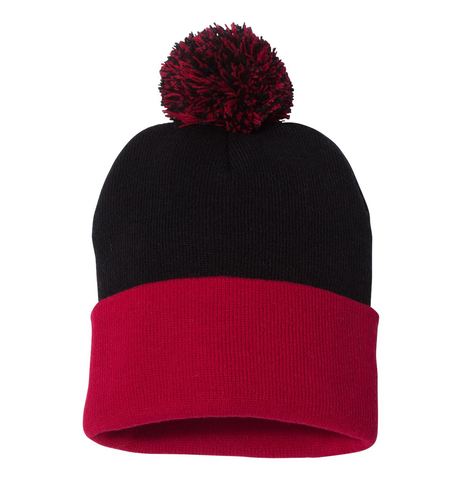 Red/Black Beanie