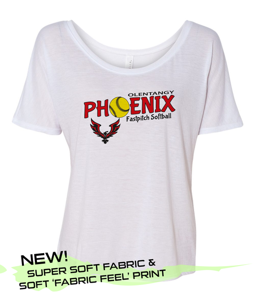 Ladies Soft Flowy Tee