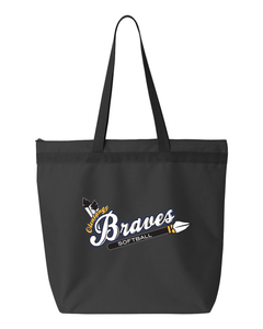 Large Zipper Tote